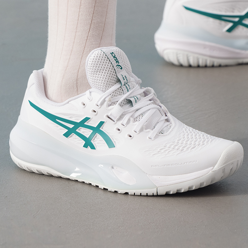 Asics亚瑟士GEL-RESOLUTION X缓震网球鞋女鞋新款小白鞋训练鞋子