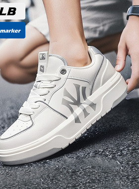 MLB官方男女学长鞋2025冬季新款运动鞋厚底板鞋老爹鞋3ASXCLB3N