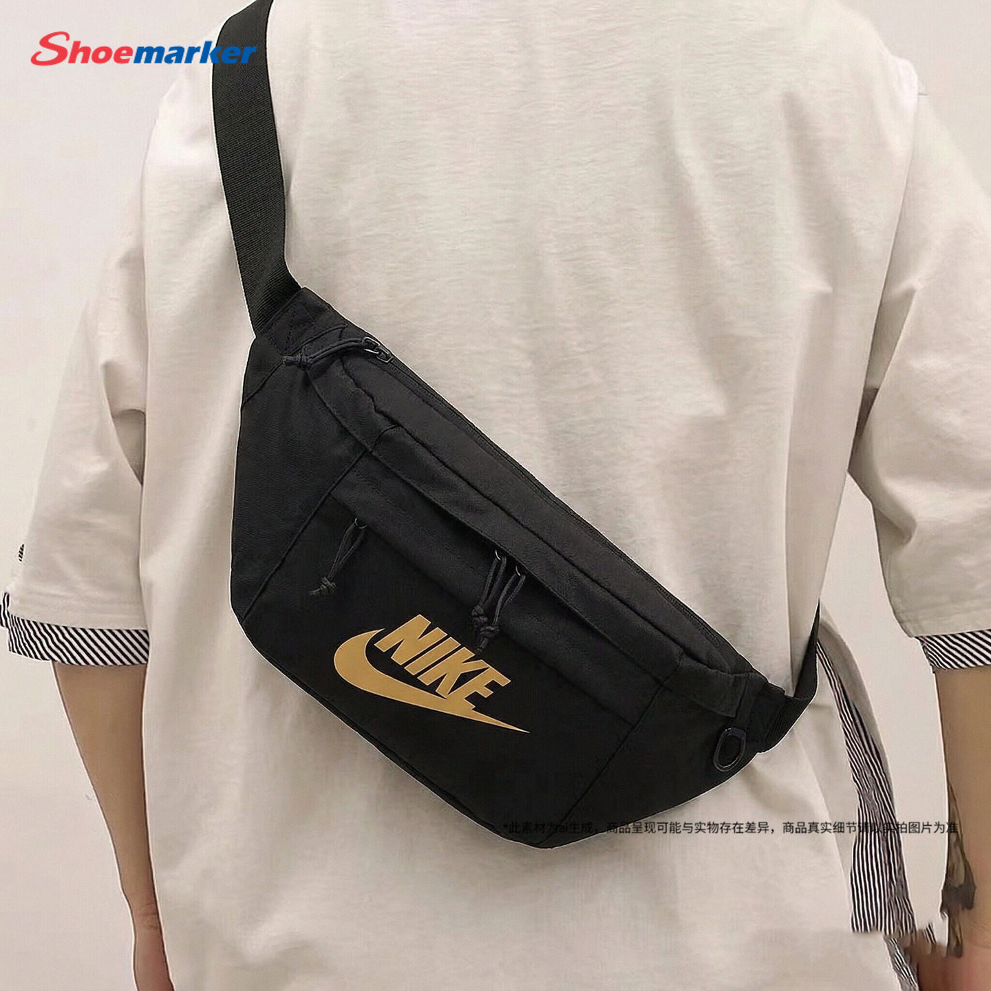 Nike耐克官方正品斜挎包男包新款骑行运动腰包大容量女士户外背包
