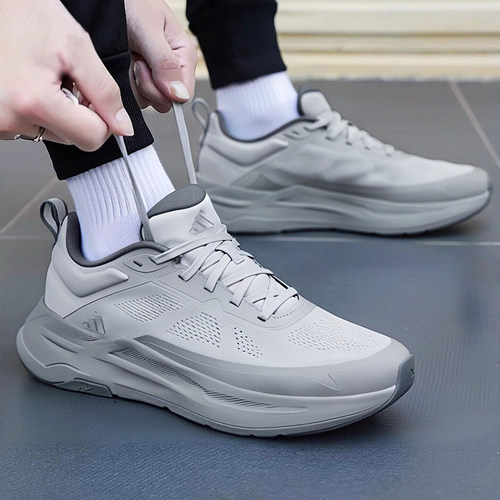 Adidas阿迪达斯官方旗店跑步鞋男鞋2026新款轻便透气运动鞋休闲鞋