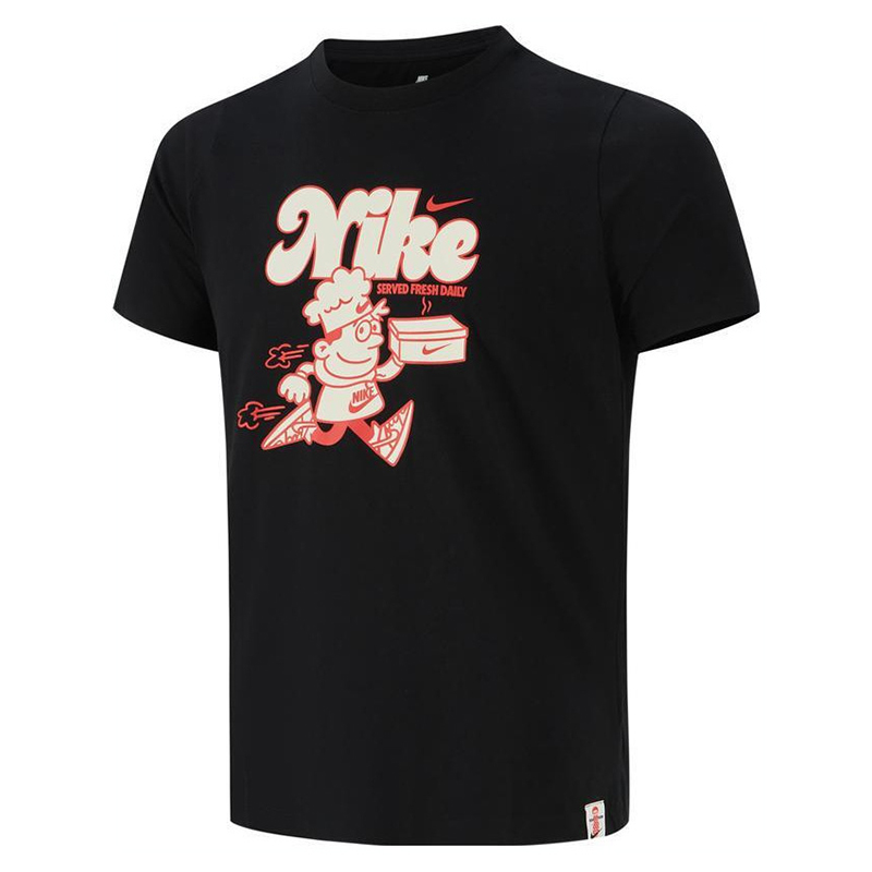 NIKE耐克儿童短袖男童女童T恤衫夏季休闲透气圆领运动半袖IH6