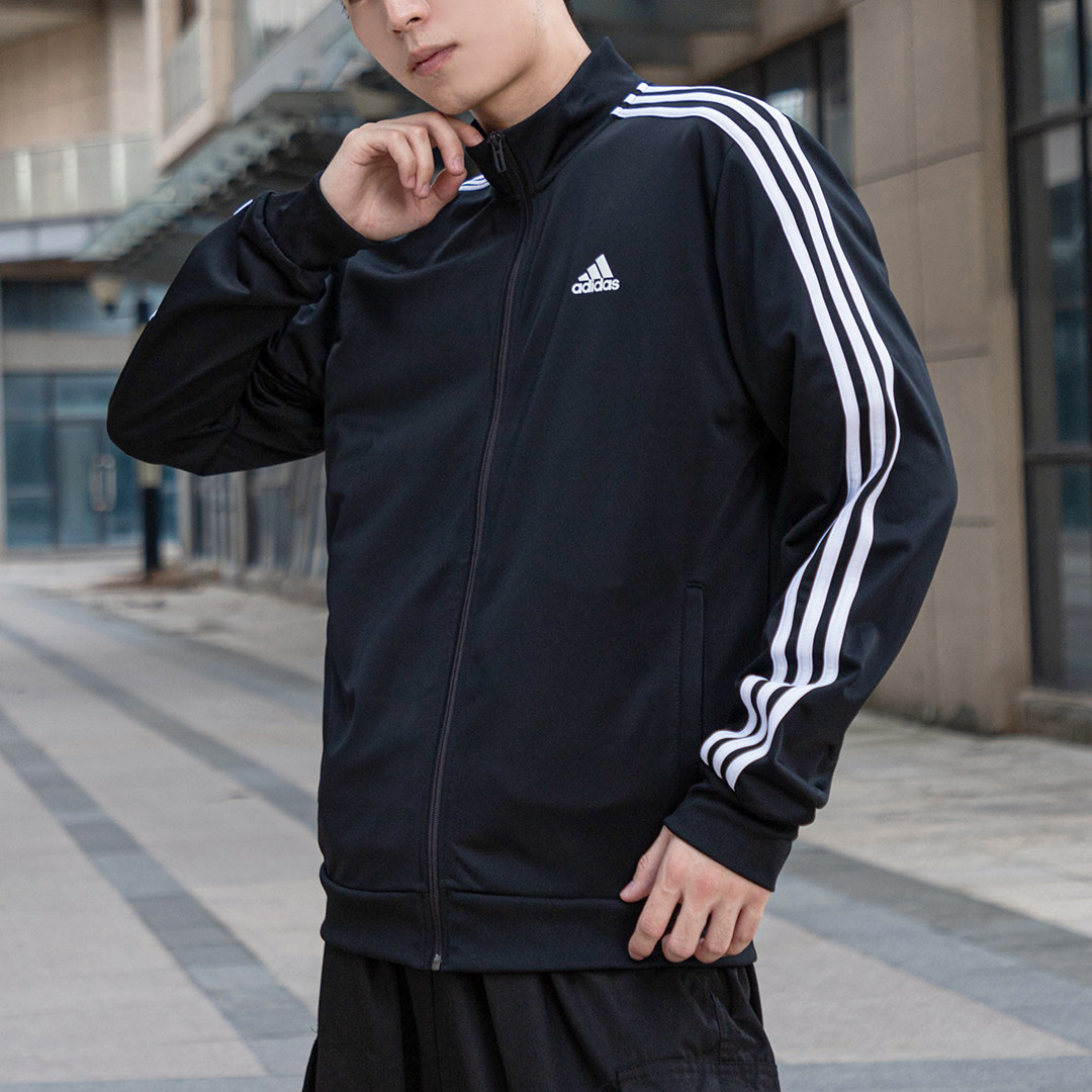 阿迪达斯男装外套Adidas官方正品棒球服运动服2026秋季新款夹克