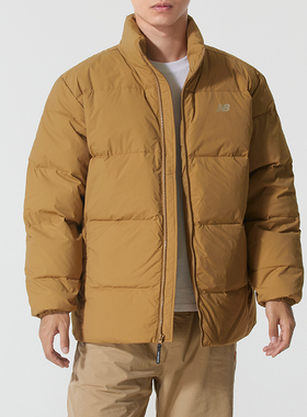 NEW BALANCE NB户外保暖运动服男冬季新款羽绒服面包服AMJ44302
