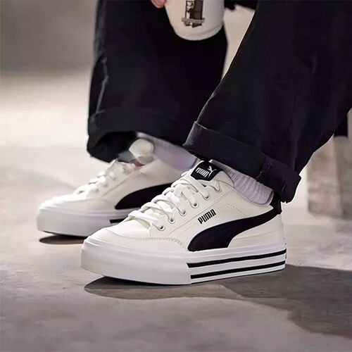 Puma彪马Court Classic Vulc FS男女低帮休闲小白鞋运动鞋396353