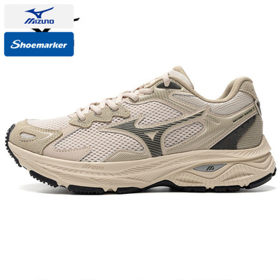 MIZUNO美津浓男鞋减震跑步鞋复古网面透气运动休闲鞋RACES S跑鞋