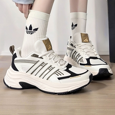 阿迪达斯元禧厚底老爹鞋男女鞋2025新款运动鞋复古网面透气休闲鞋