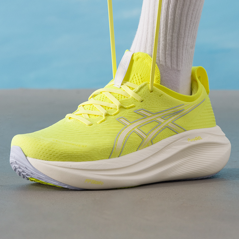亚瑟士ASICS男鞋2025冬季新款GEL-NIMBUS 27稳定支撑跑步鞋运动鞋