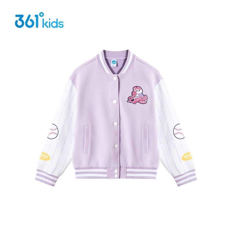【商城同款】361童装女童棒球服外套秋季361度中大童休闲上衣,童装/婴儿装/亲子装,普通外套,淘宝优惠券,粉丝福利购,淘宝优惠卷