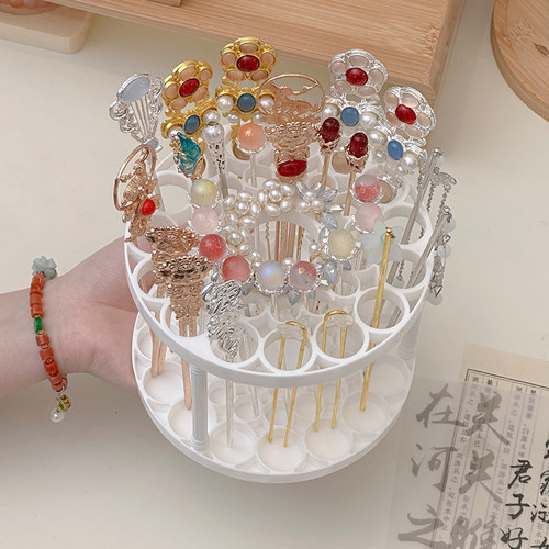 发簪收纳盒分格展示大容量