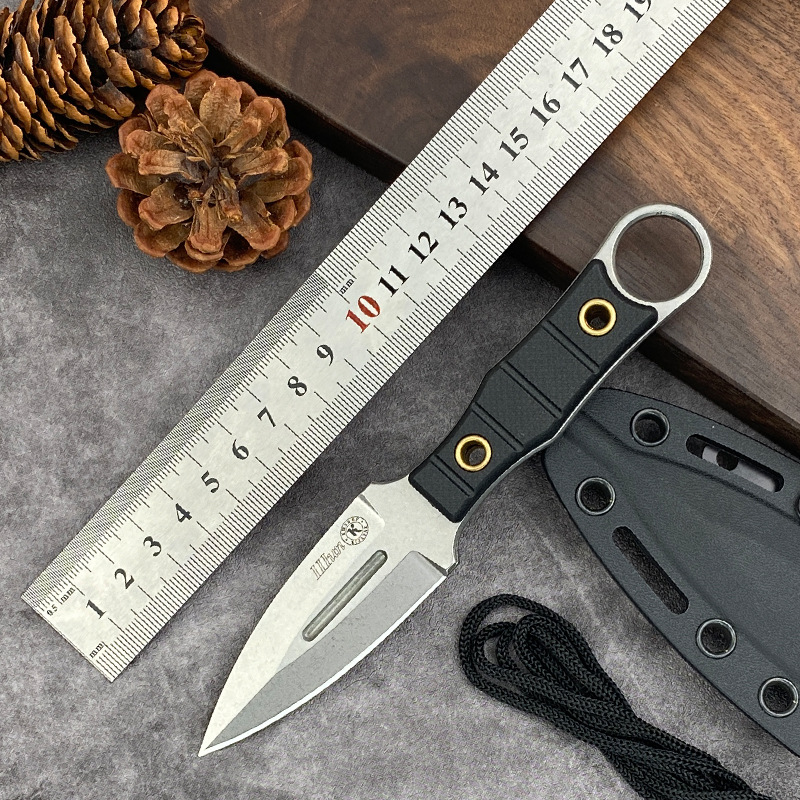 露营小直刀多功能指环刀