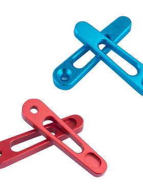 SI机匣金属锁竞技PIN红色蓝色双边铝制镂空改装配件高品金属装饰