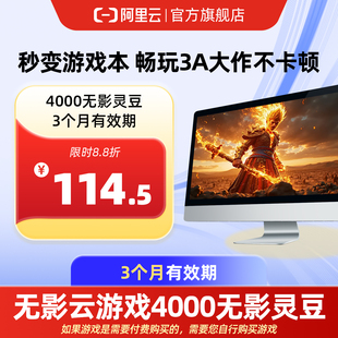 无影AI云电脑4000无影灵豆3个月配合月套餐部署OpenClaw 直充