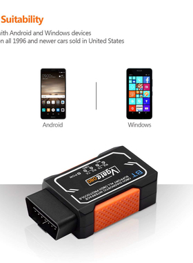 Mini VGATE OBD2 II Bluetooth Car Auto Scanner汽车故障码扫码