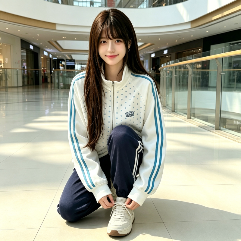 多巴胺松弛感撞色条纹外套女生秋冬季韩版复古学院风通勤开衫上衣