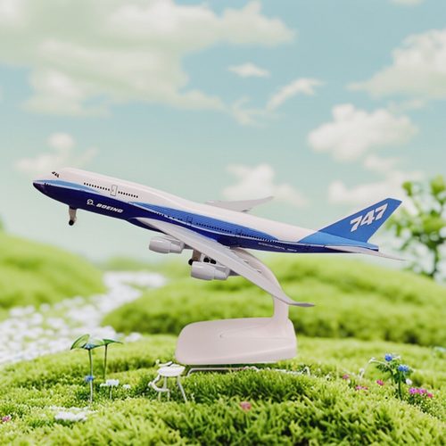 20CM国内各大航空真飞机模型国航合金实心带起落架静态摆件玩具