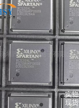 XCS20XL-4PQG208C 现场可编程门阵列复杂逻辑器CPLD/FPGA芯片集成