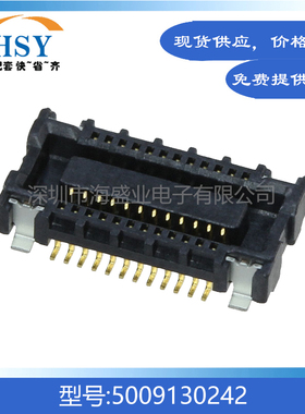 5009130242 贴片0.4间距24Pin精密电脑主板molex板对板连接器母座