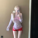 比基尼性感纯欲风蝴蝶结长袖 AYSTUDIO2025新款 防晒分体度假泳衣女