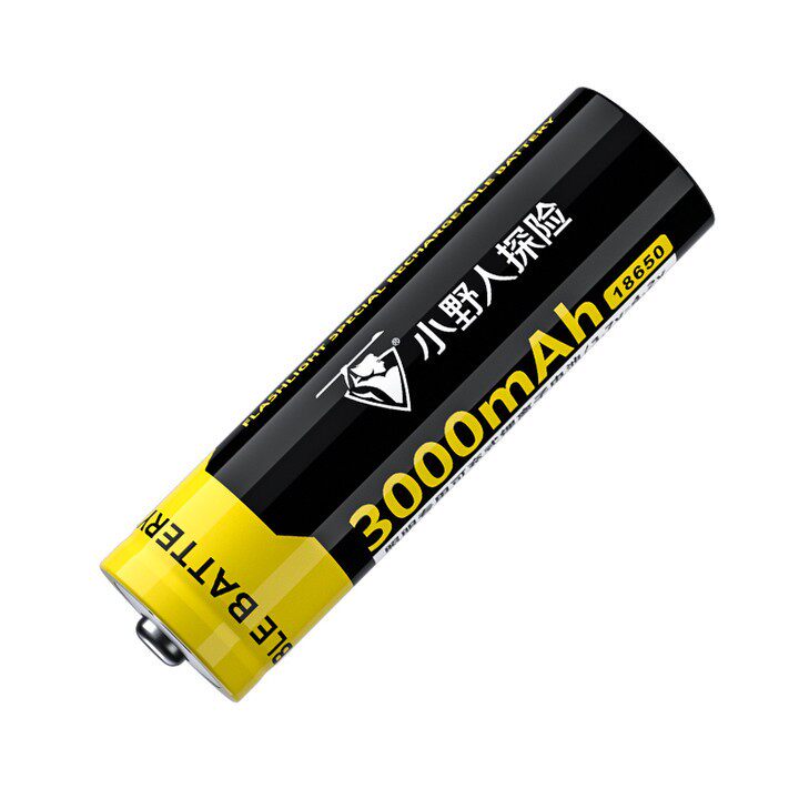 小野人新版原装锂充电池手电筒3.7V18650/26650/3000mAh/50000mAh