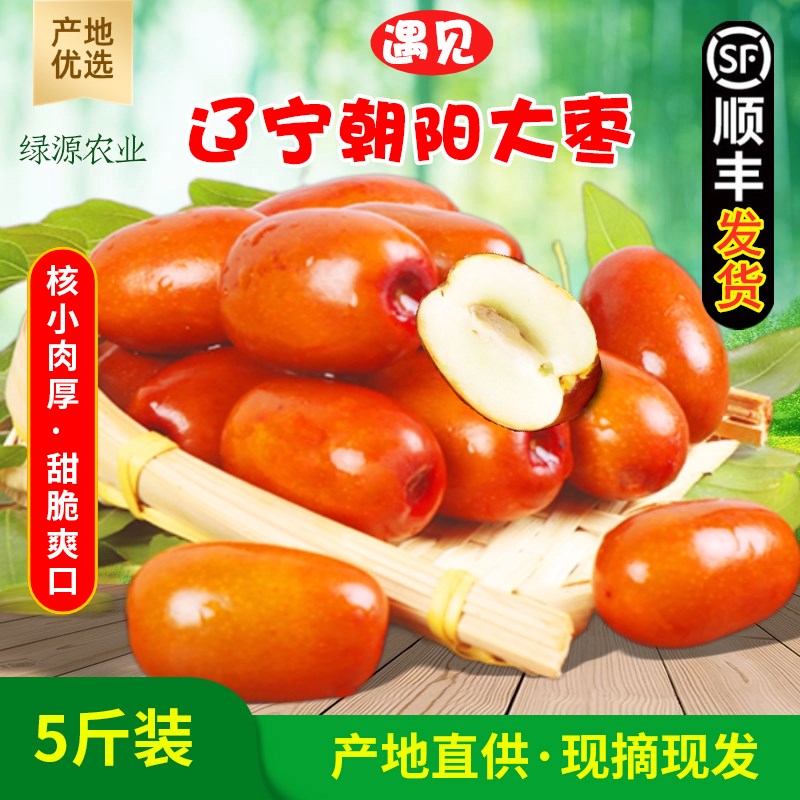 朝阳大枣鲜枣+保温箱+冰袋+顺丰