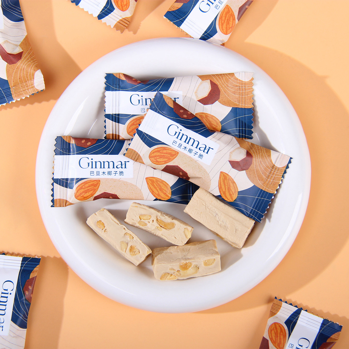 英国Ginmar金玛巴旦木椰子脆结婚喜糖婚礼糖果散装零食批发伴手礼,零食/坚果/特产,喜糖,淘宝优惠券,粉丝福利购,淘宝优惠卷