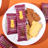 COSTA咖世家大黄油猫酪饼结婚喜糖喜饼卡通造型办公室休闲小零食