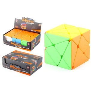 源头 5.5cm儿童科教益智魔方玩具 6pcs实色变幻金刚魔方玩具
