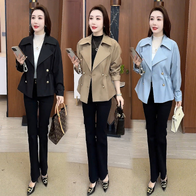 短款风衣外套女春秋季