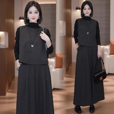 流行穿搭一整套装女秋季