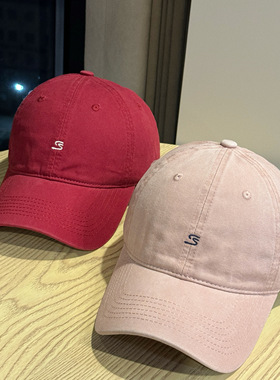 新款2025棒球帽男女同款硬顶遮阳帽潮牌韩版显脸小大头围帽鸭舌帽