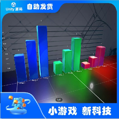 Unity Graph And Chart Data Visualization 1.220.0 图表柱状图
