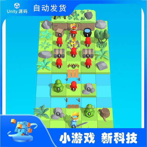 完整游戏 城堡谜题 Unity游戏源码 团结引擎源码游戏完整项目源码