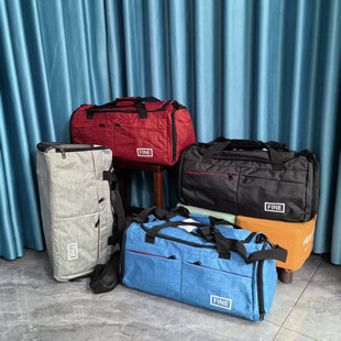 外贸单健身包干湿分离运动包透气保温耐磨牛津布大容量旅行包行李