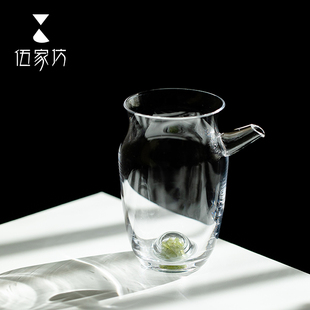 高档橄榄石水晶玻璃公道杯仿宋茶壶高档耐高温茶海经典功夫茶器具
