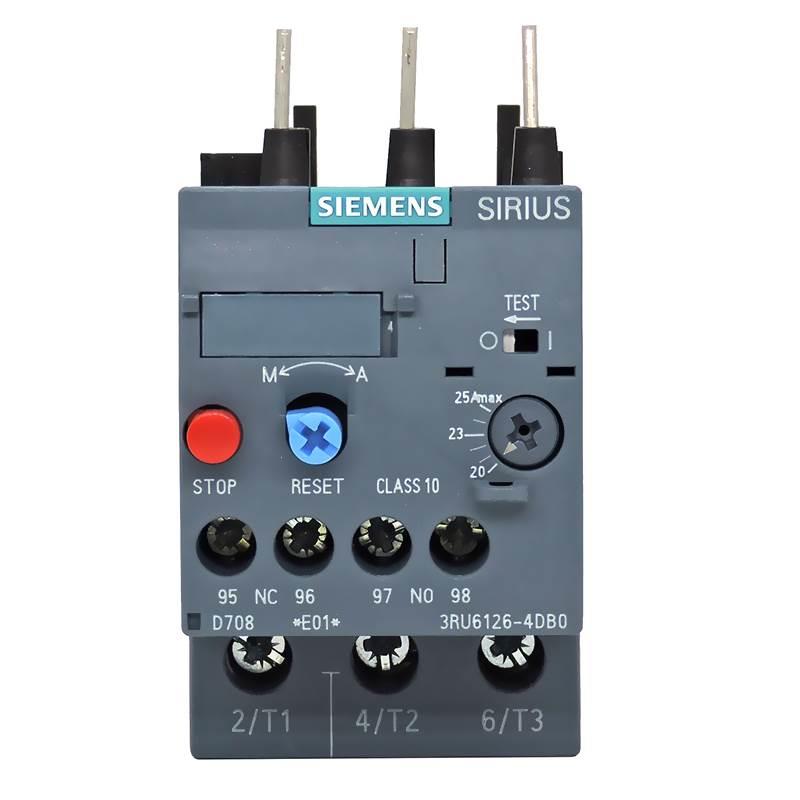 西门子热过载保护器3RU6126-1HB0/JB0 3RU1126-4CB0 3RU2126-4bb0