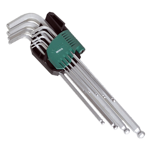 世达9件套长内六角公制球头扳手组套09101 09103 09105 09107A