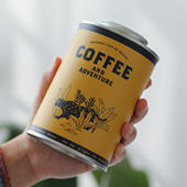 单向排气咖啡豆密封罐马口铁避光茶叶罐食品级防潮咖啡豆罐储存罐