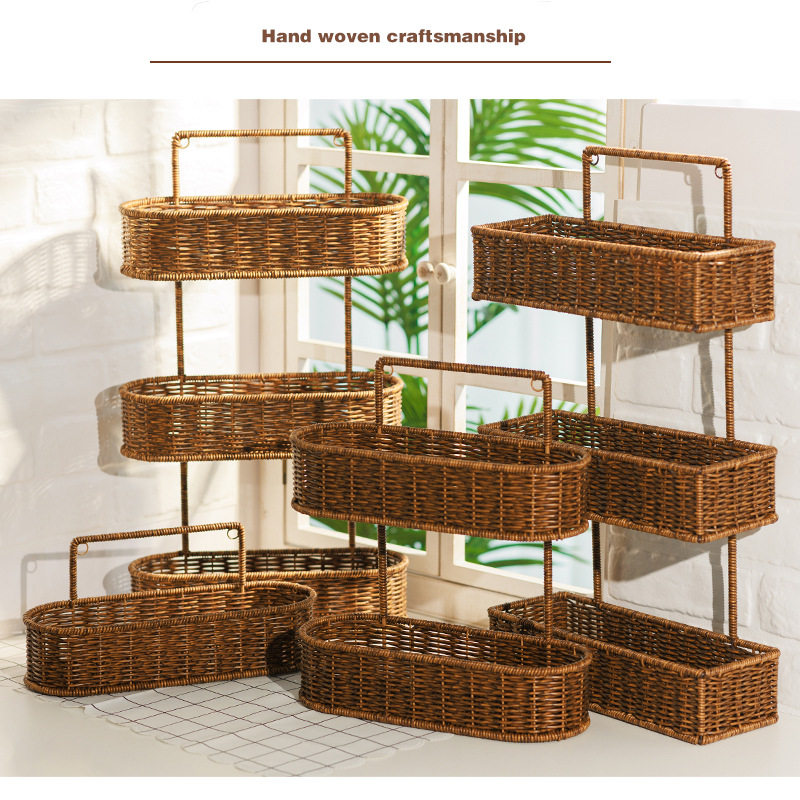 卫生间壁挂式置物架免打孔洗漱台墙上收纳架子厨房姜蒜鸡蛋收纳筐,收纳整理,收纳筐,淘宝优惠券,粉丝福利购,淘宝优惠卷