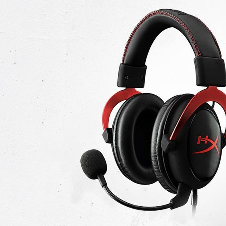 飓风2黑红有线头戴式耳机直降171