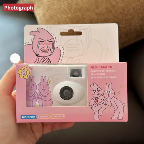 【六一礼物】粉红兔子胶片相机