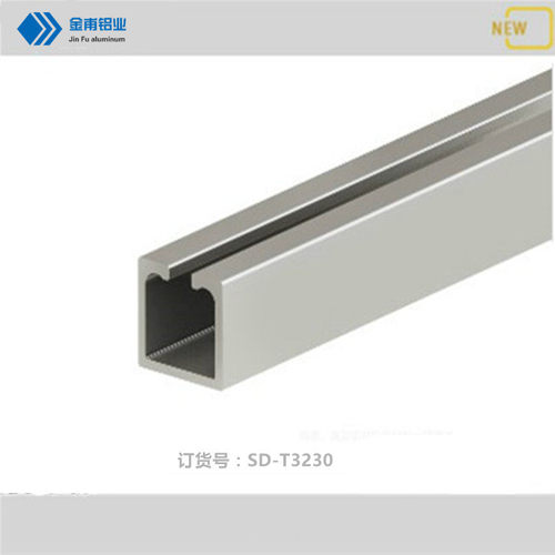 金甫移门滑轨吊轨铝材T3230现货 厂家直销 铝合金框架按需定制