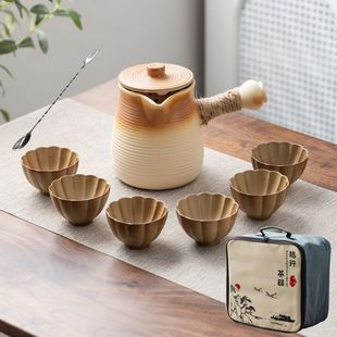 罐罐壶可明火干烧大容量烤奶罐煮茶壶陶瓷围炉煮茶户外便携包炒茶