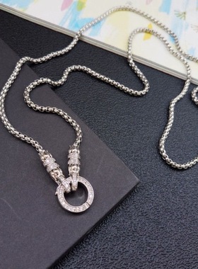 不掉色佛牌唐卡挂绳唐卡高档项链