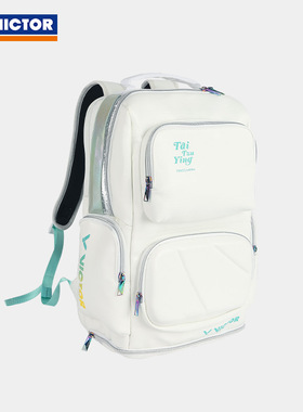 威克多victor胜利羽毛球包5033tty戴资颖双肩3支装乒羽运动带鞋仓