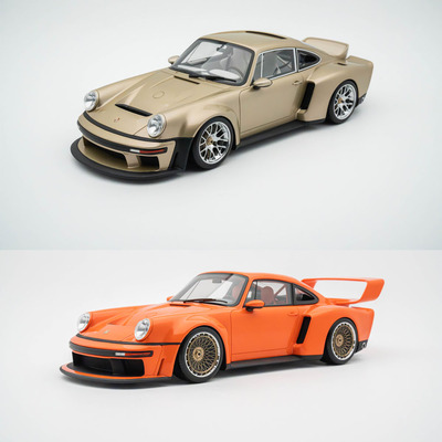 MCM 1:18 保时捷 Singer DLS Turbo 树脂仿真汽车模型