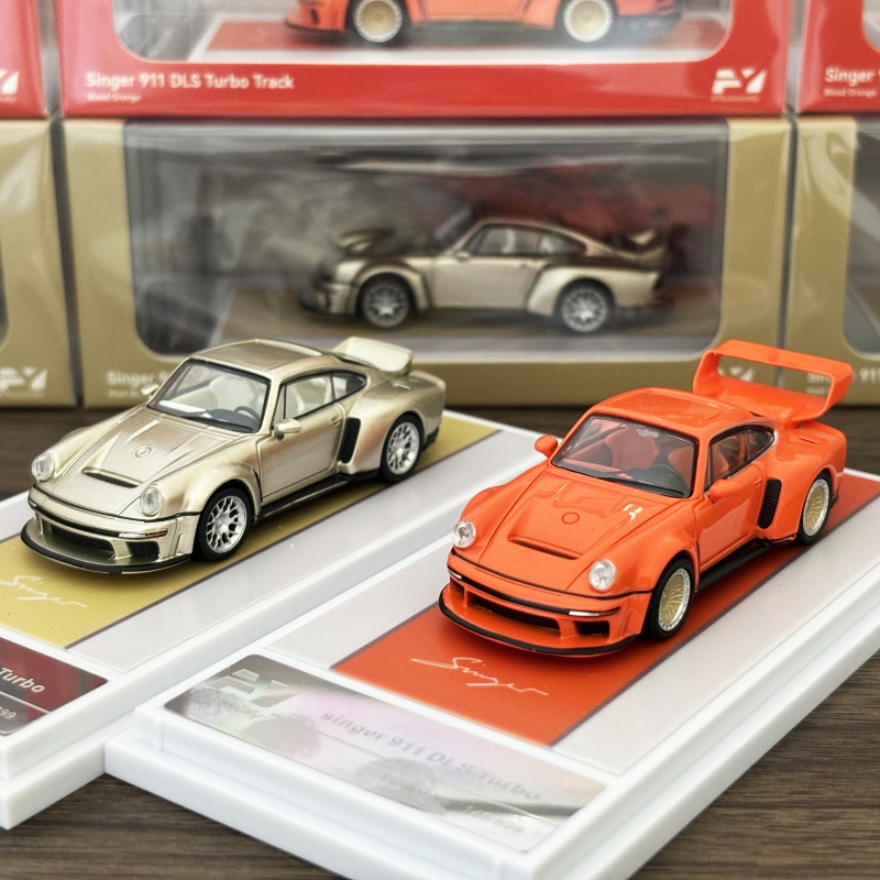 FY 1:64 保时捷 Singer 911 DLS Turbo 合金仿真汽车模型