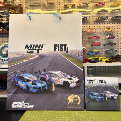 MINIGT 1:64 宝马 M4 GT3 EVO FIST Team AAI 2025 合金汽车模型