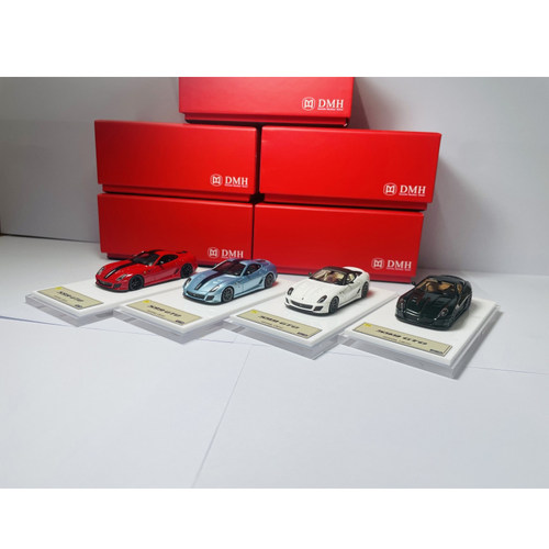 DMH 1:64 法拉利 599GTO 高端树脂仿真汽车模型