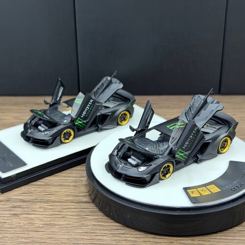 PGM 1:64 LBWK LP700 GT EVO 黑鬼爪 合金仿真汽车模型