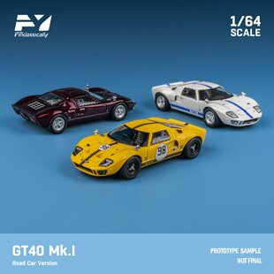 Findclassically 1:64 福特 GT40 MK I 合金仿真汽车模型